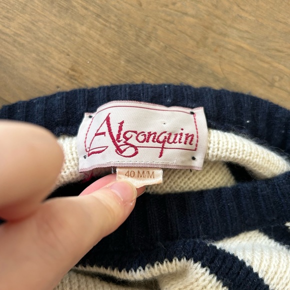 Vintage Nautical Sailing Knit Sweater - Picture 5 of 5